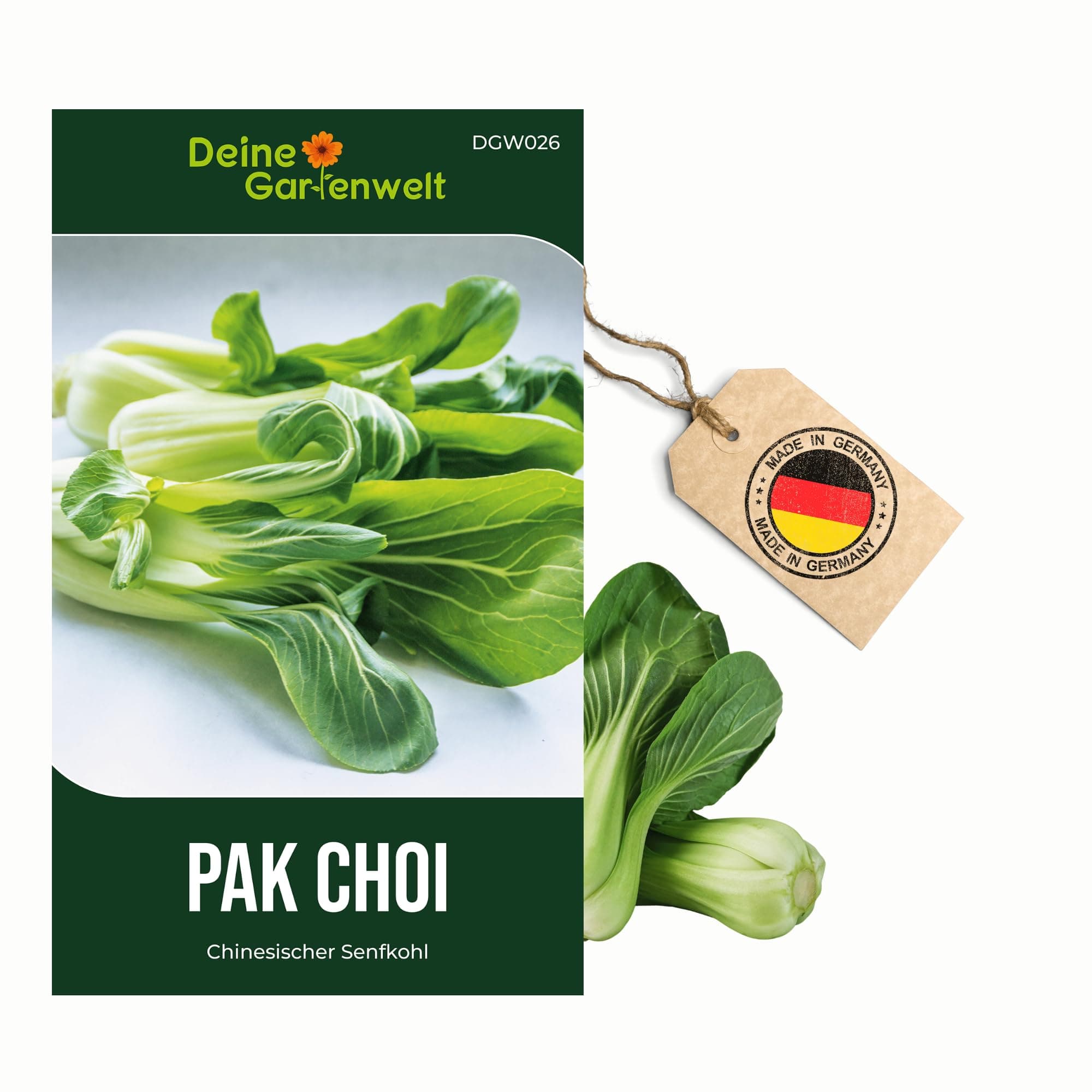 Pak Choi Chinesischer Senfkohl Samen - Brassica rapa - Kohlsamen - Gemüsesamen - Saatgut für 60 Pflanzen 1 Pak Choi Angebot bei HelloDeals