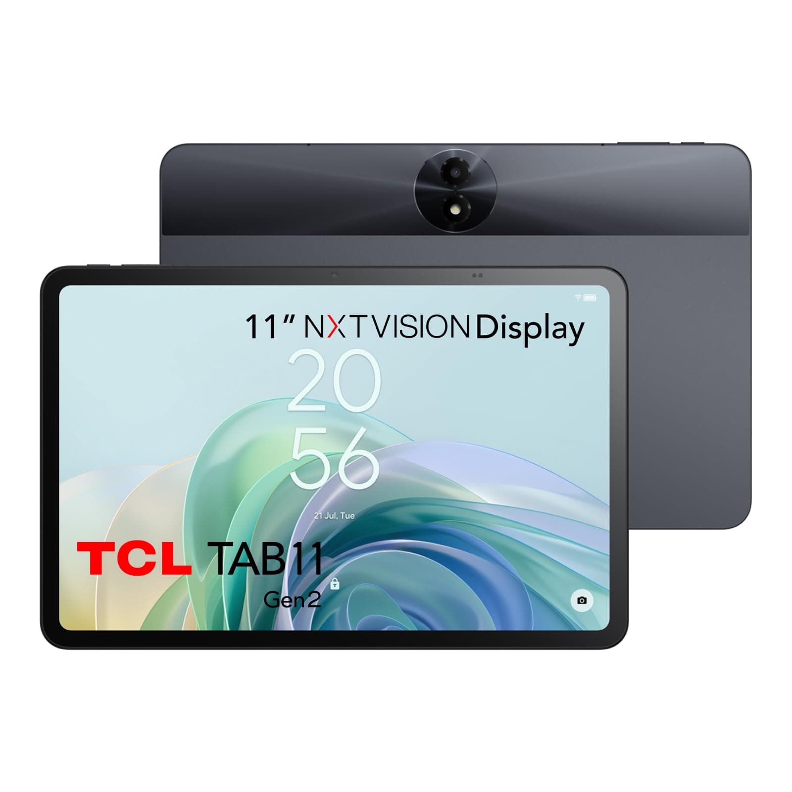 TCL TAB 11 Gen 2 Tablet, 11-Zoll NXTVISION Display, 256GB Speicher (erweiterbar auf bis zu 1TB), 6GB RAM (+6GB RAM-Erweiterung), 8000mAh Akku, Schnellladen, Android WiFi Tablet Space Grey 128 GB 11 Zoll Angebot bei HelloDeals