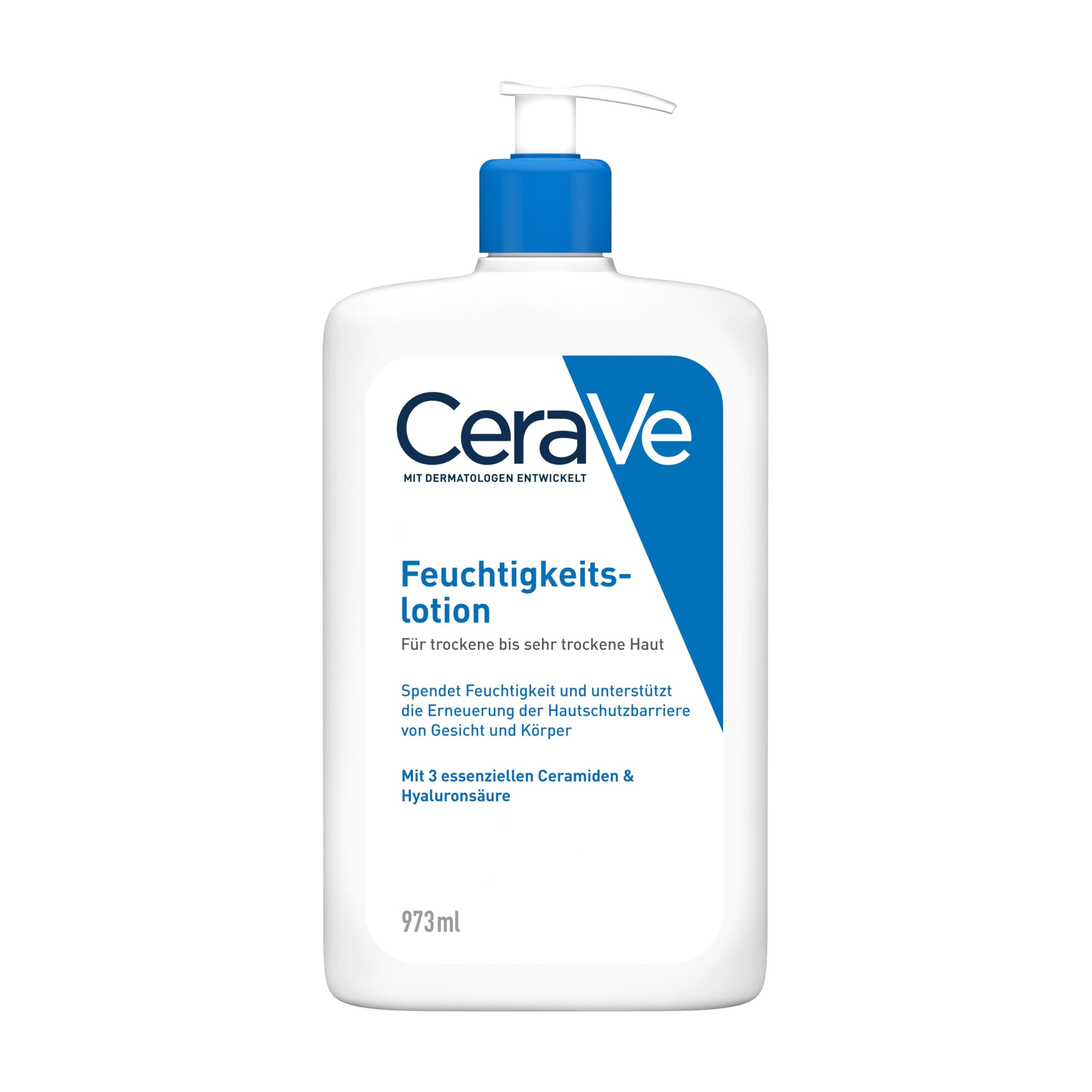 CeraVe Feuchtigkeitslotion für trockene bis sehr trockene Haut 976 ml (1er Pack) Angebot bei HelloDeals