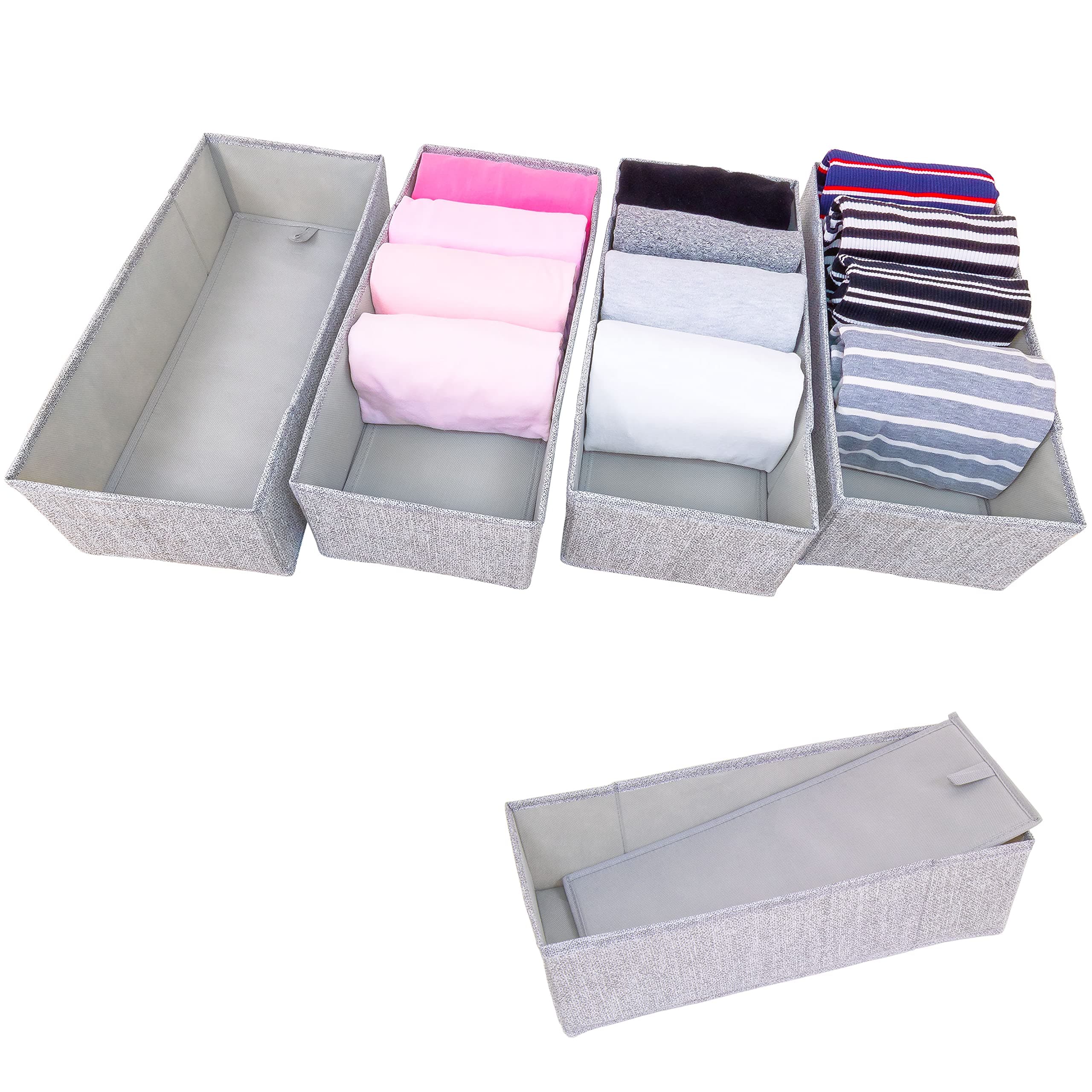 SIMPLE JOY® MALM FileFolding Box passgenau Premium MALM Organizer, 4Fach MALM (4 Fächer) Angebot bei HelloDeals