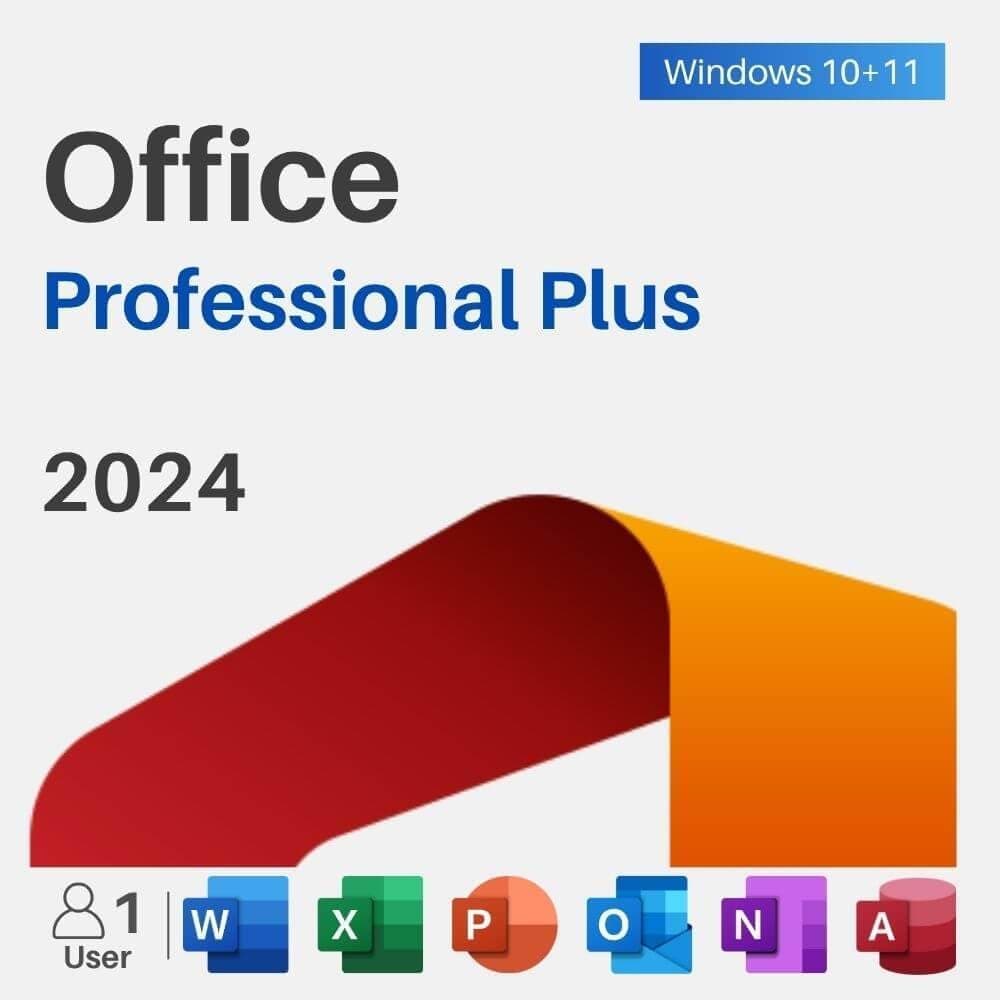 Microsoft Office 2024 Professional Plus | VOLLVERSION/KEIN ABO | 1 PC/NOTEBOOK | 32 & 64 Bit | Online Aktivierungsschlüssel Angebot bei HelloDeals