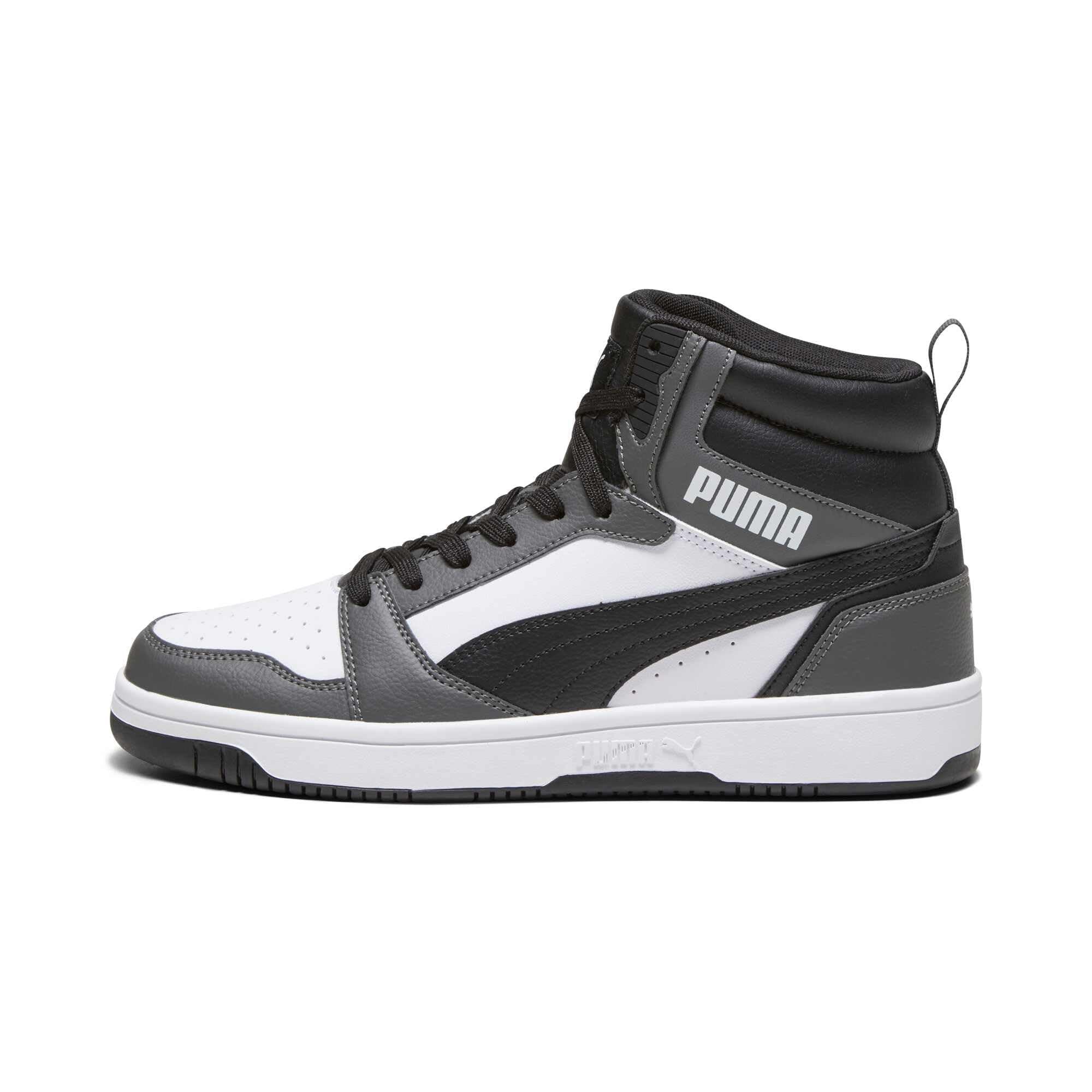 Puma Unisex Rebound V6Sneaker 38 EU Puma White Puma Black Shadow Gray Angebot bei HelloDeals