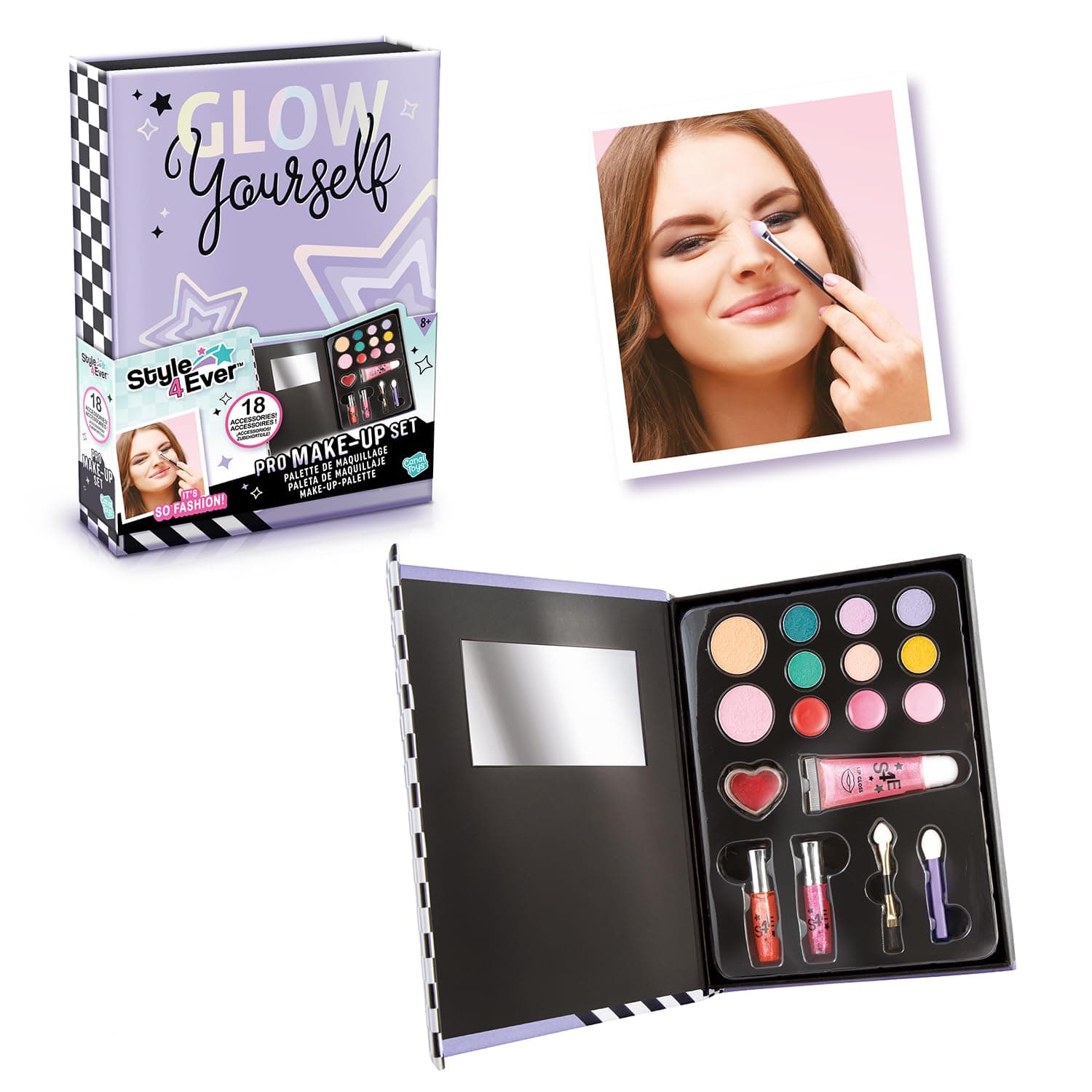 Canal Toys Style for Ever-OFG 311 Make-up-Palette, Violett Angebot bei HelloDeals