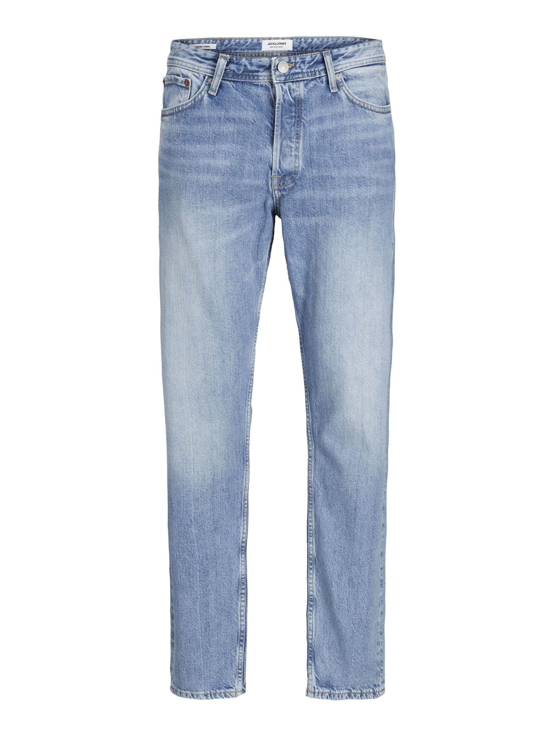 JACK & JONES Male Relaxed Fit Jeans JJICHRIS JJORIGINAL SBD 920 NOOS Relaxed Fit Jeans 33W / 30L Blau Angebot bei HelloDeals