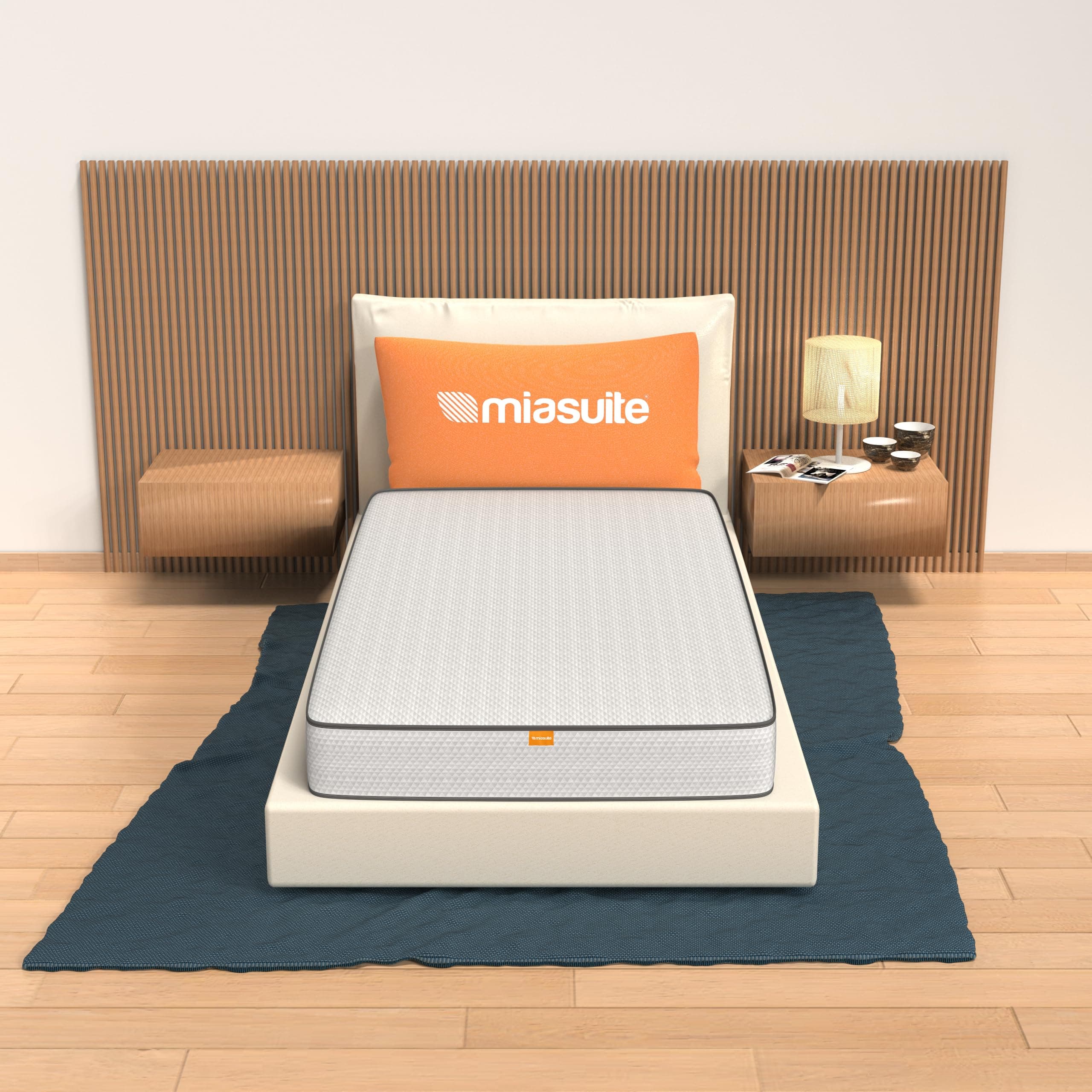MiaSuite Matratze Memory 85x200, Höhe 20 cm - 100% Made in Italy - Antiallergisch, Antibakteriell, Antimilbe - Orthopädisch, Medizinisches Gerät | Primavera Angebot bei HelloDeals