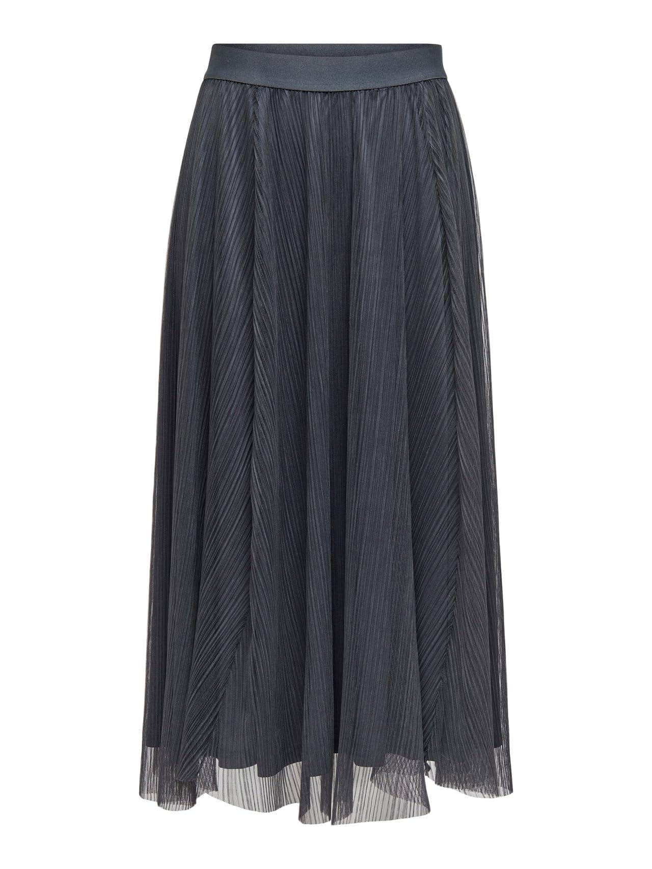 ONLY Female Rock ONLLAVINA Langer Rock | Skirt M Asphalt Angebot bei HelloDeals