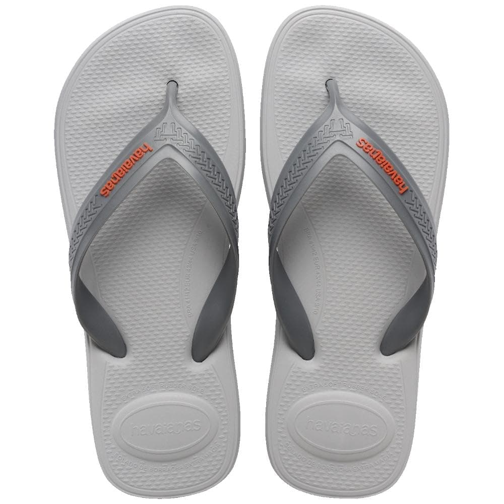 Havaianas Top Max Comfort Herren FlipFlop 41 EU Ice Grey Steel Grey Angebot bei HelloDeals