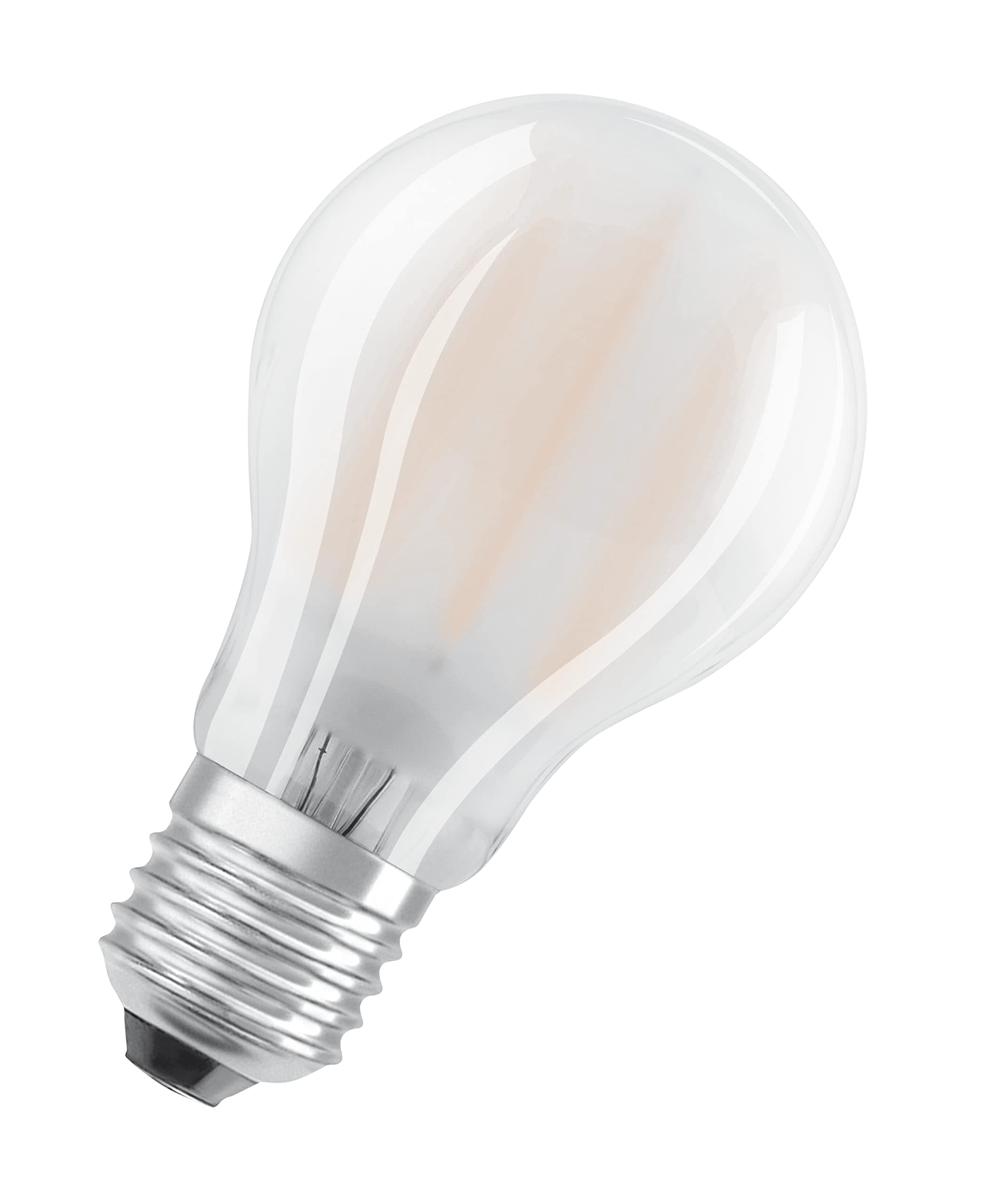 OSRAM Lamps LED Base Classic A Lampe, Sockel: E27, Warm White, 2700 K, 7 W, Ersatz für 60-W-Glühbirne, matt, 4058075090620 Angebot bei HelloDeals