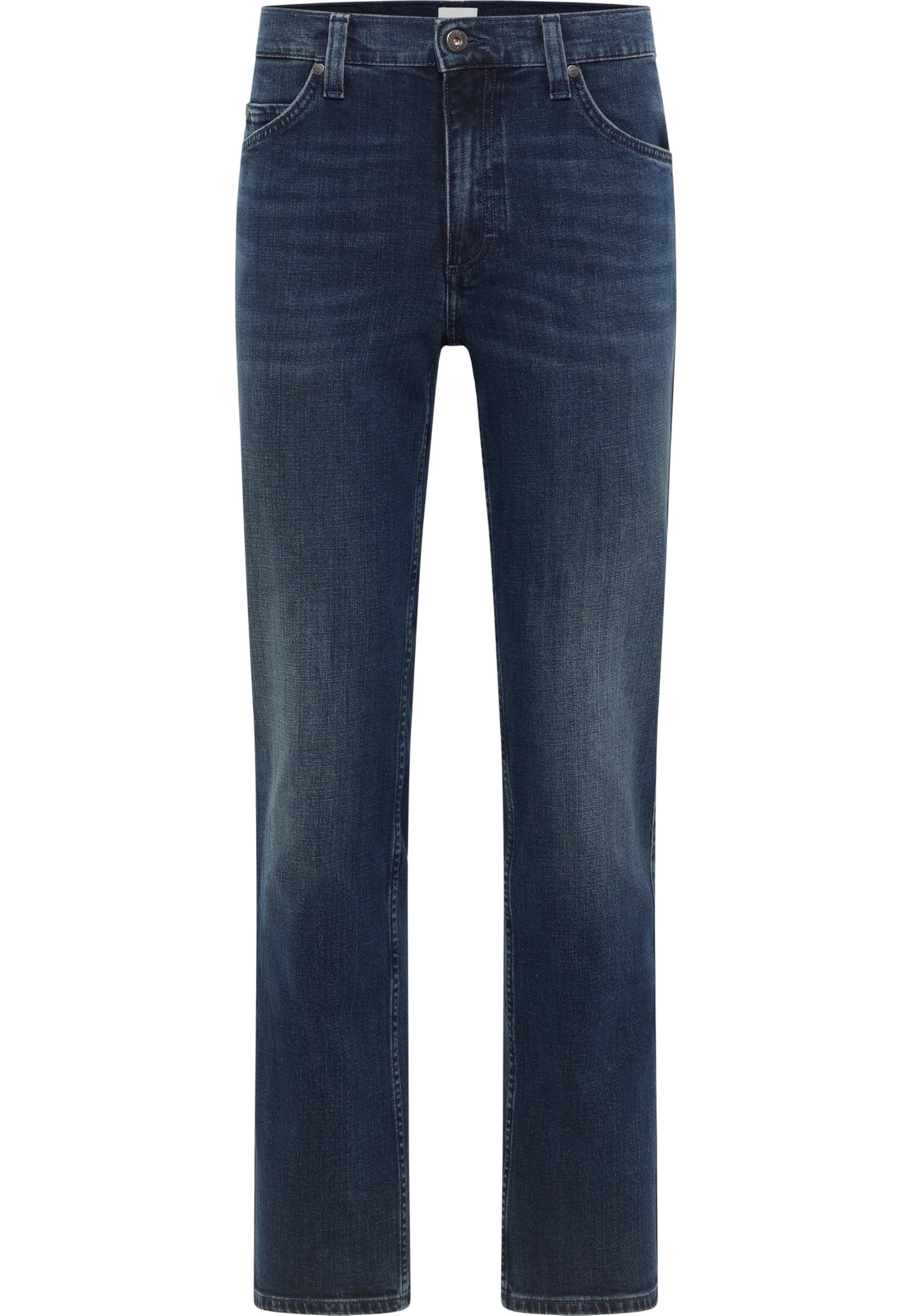 Mustang Herren Style Tramper Straight Jeans 36W / 32L Mittelblau 601 Angebot bei HelloDeals