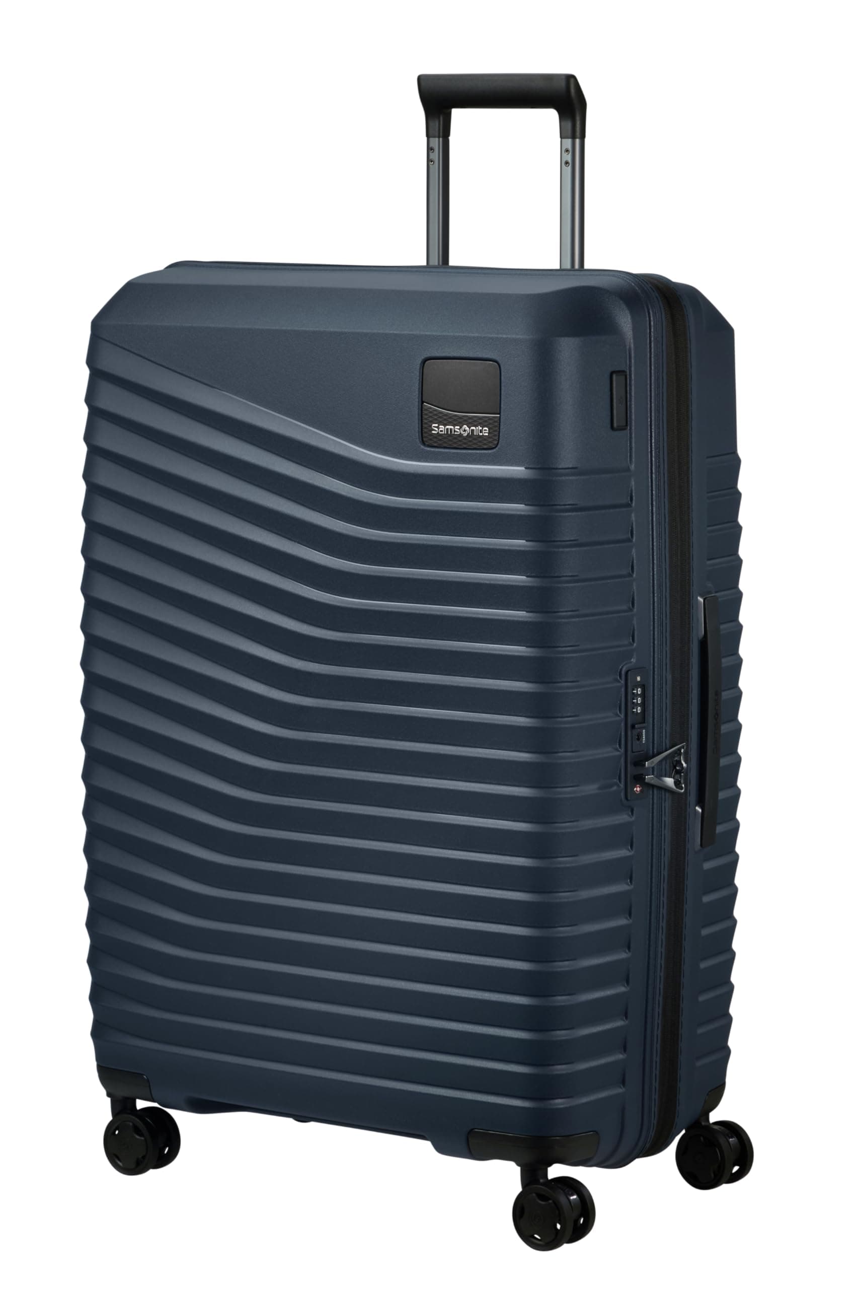 Samsonite Intuo - Spinner L, Erweiterbarer Koffer, 75 cm, 105/115 L, Blau (Blue Nights) Spinner Blue (Blue Nights) Spinner L (75 cm - 115 L) Angebot bei HelloDeals