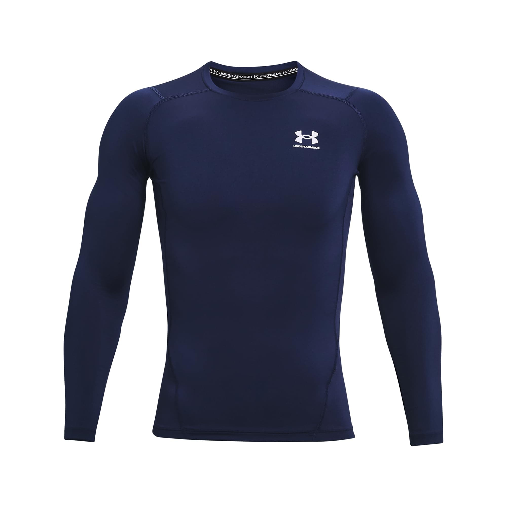 Under Armour Men's Ua Hg Armour Comp Ls Long-Sleeve Sports Top, Breathable Long-Sleeved Top for Men (Pack of 1) XXL Midnight Navy / / White Angebot bei HelloDeals