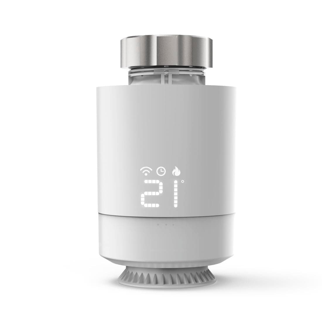 Hama Smartes Heizkörperthermostat (Erweiterung für Heizungssteuerung WLAN, Smart Home Heizungsregler für alle Ventile, programmierbarer Heizungsthermostat, individuell heizen per App, Energie sparen) Einzelgerät Angebot bei HelloDeals
