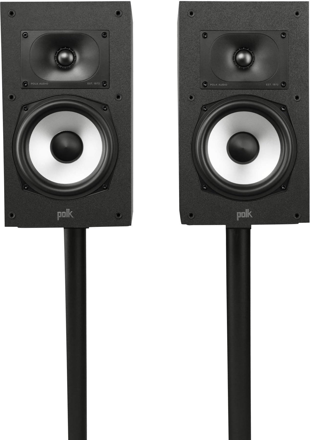 Polk Audio Monitor XT20 Regallautsprecher, Stereolautsprecher, Surround Lautsprecher, Hi-Res Zertifiziert, Dolby Atmos und DTS:X kompatibel (Paar) - Schwarz MXT20 Regallautsprecher (Paar) Angebot bei HelloDeals