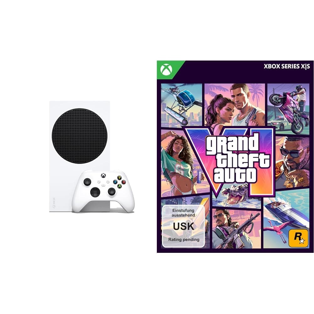 Xbox Series S 512GB + GTAVI Code-in-a-Box Angebot bei HelloDeals