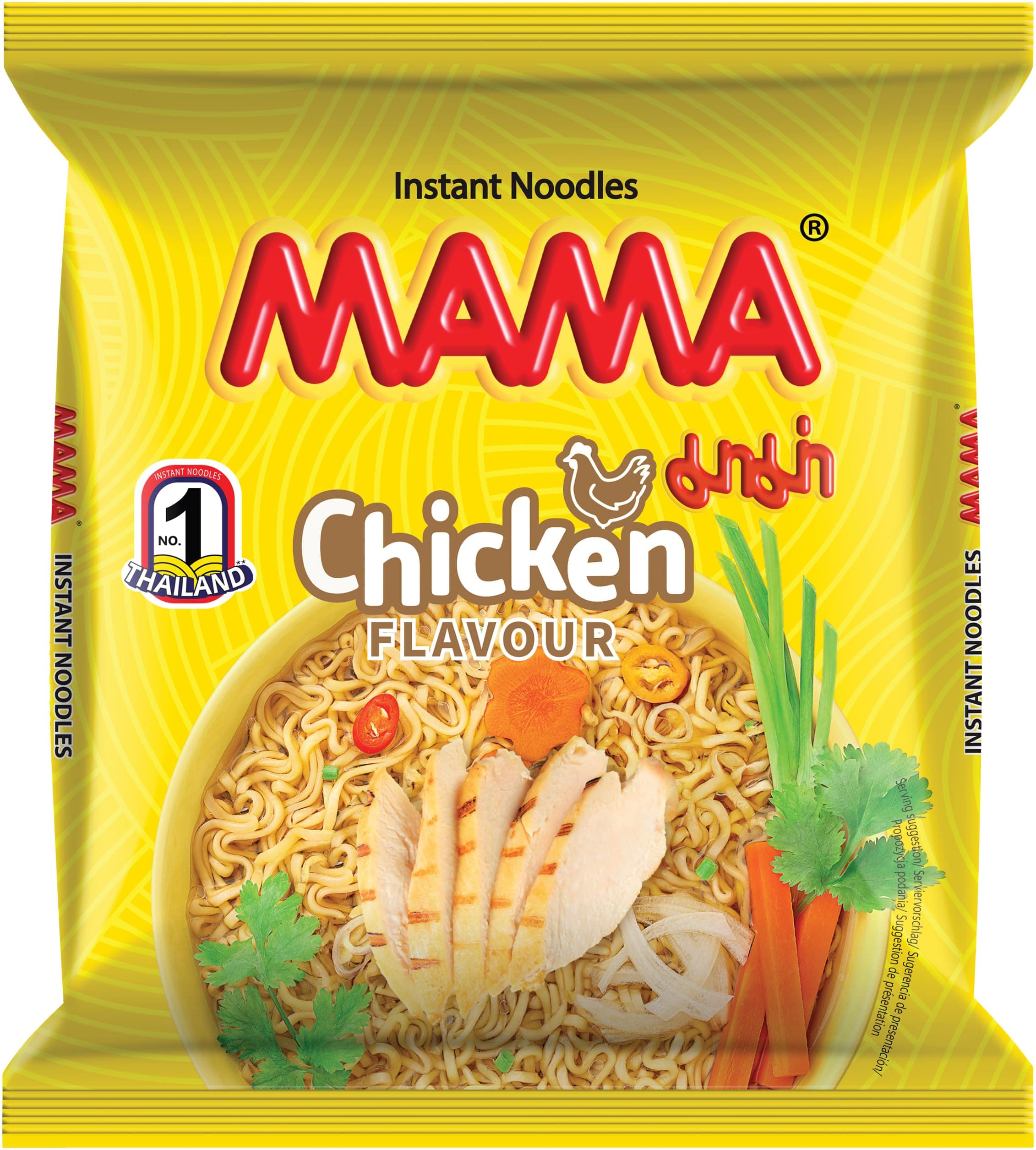 MAMA Instantnudeln, Huhn - 10 x 90 g Angebot bei HelloDeals