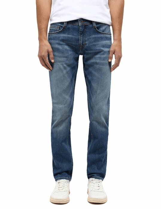 MUSTANG Herren Jeans Hose Oregon Tapered 34W / 30L Light Scratched Used (583) Angebot bei HelloDeals