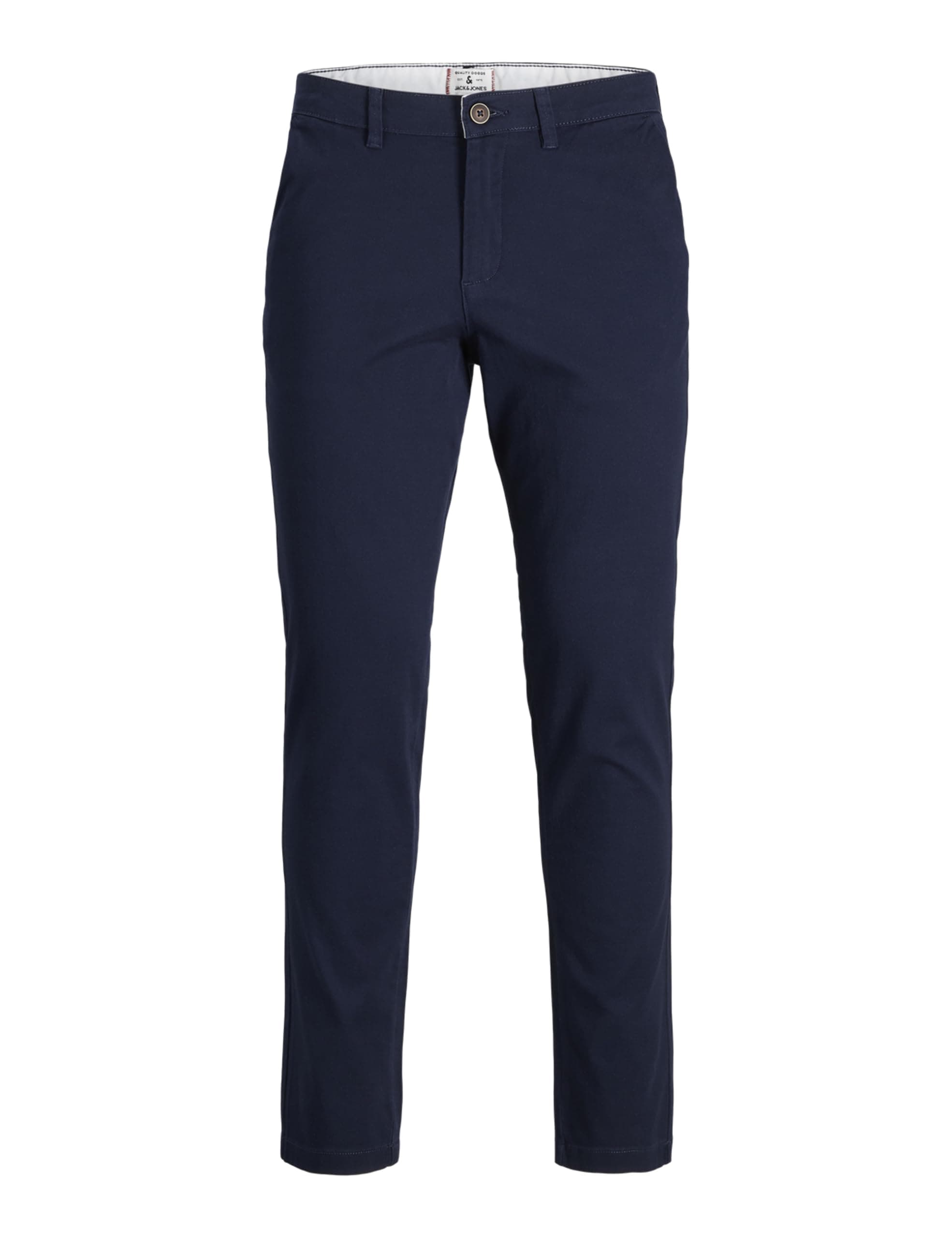 JACK & JONES Male Chino Hose Slim Fit Chino Hose 33W / 30L Navy Blazer Angebot bei HelloDeals