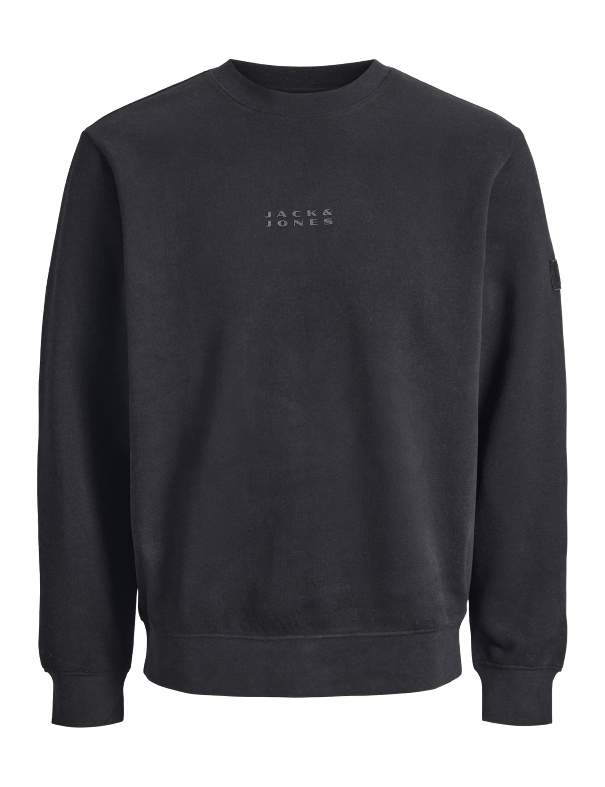 JACK & JONES Jcopoint Sweat Badge Crew Neck Bf XS Schwarz Angebot bei HelloDeals
