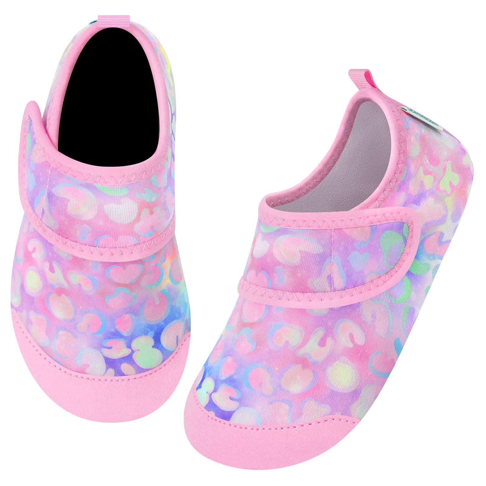 IceUnicorn Baby Strandschuhe Badeschuhe Wasserschuhe Schwimmschuhe Kinder | Atmungsaktiv/Rutschfest/Leicht/Schnelltrocknende Aquaschuhe Wasserschuhe Schwimmschuhe für Kinder 24/25 EU Blase Rosa Lila Angebot bei HelloDeals