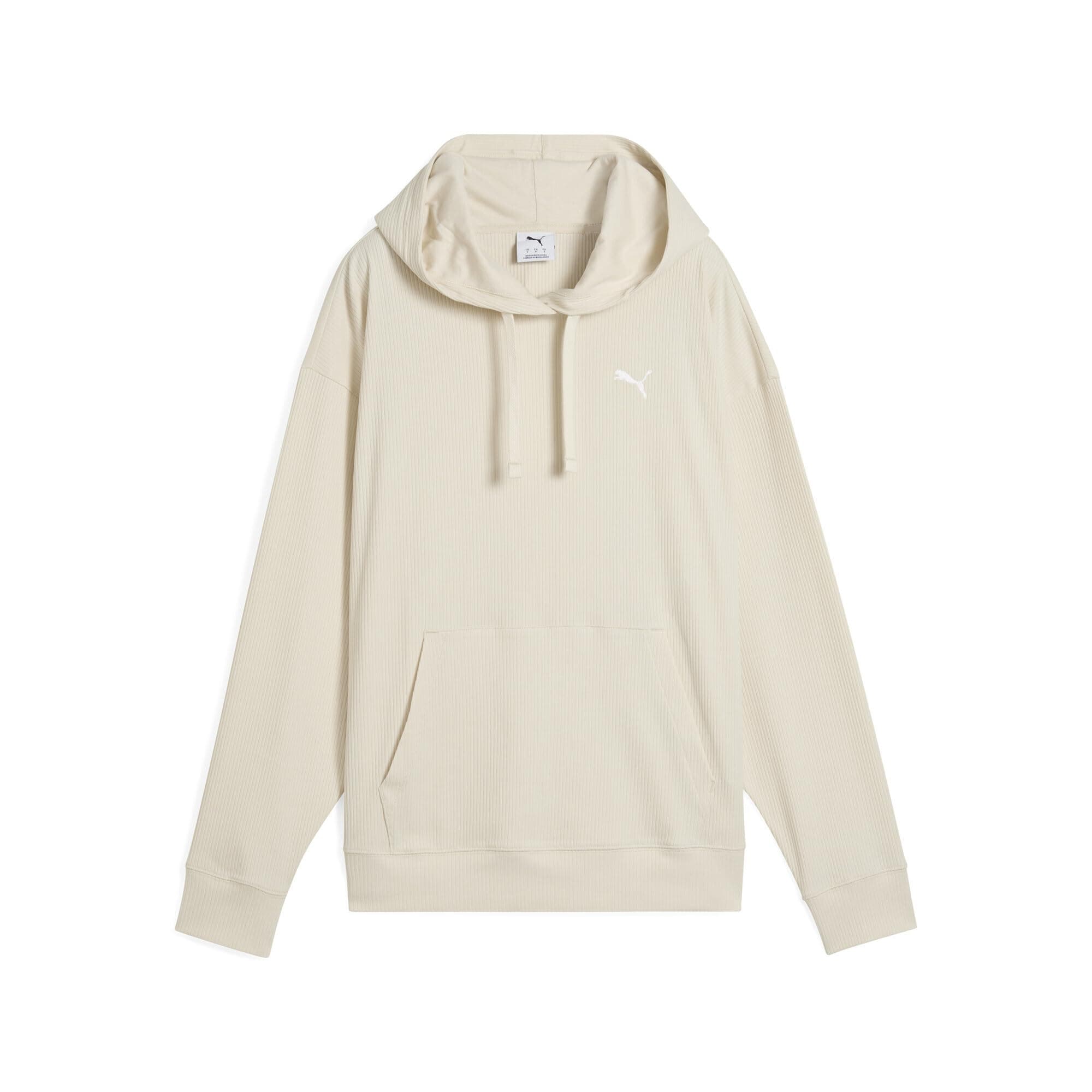 Puma Unisex ESS Elevated Comfort Rib Hoodie Kapuzenpullis (1er Pack) XL Alpine Snow Angebot bei HelloDeals