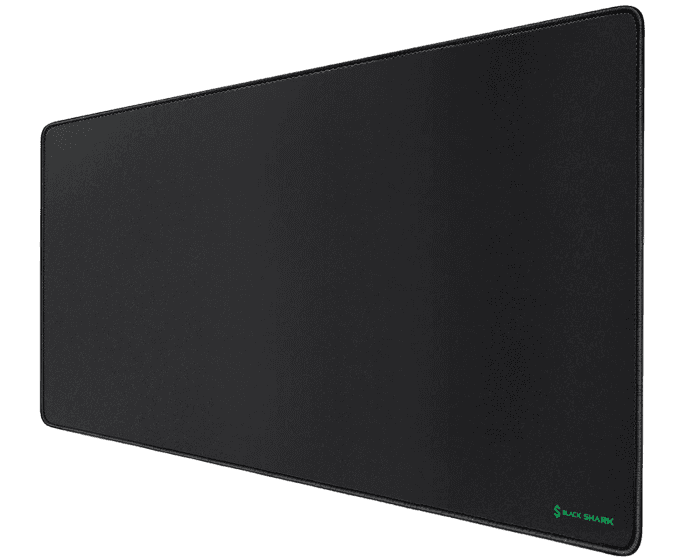Black Shark Gaming Mauspad XL 900x400x4 mm Schreibtischunterlage mit wasserdichter Oberfläche und Mousepad Rutschfester Gummiunterseite, Schwarz, Manta P3 900L x 400B mm Angebot bei HelloDeals