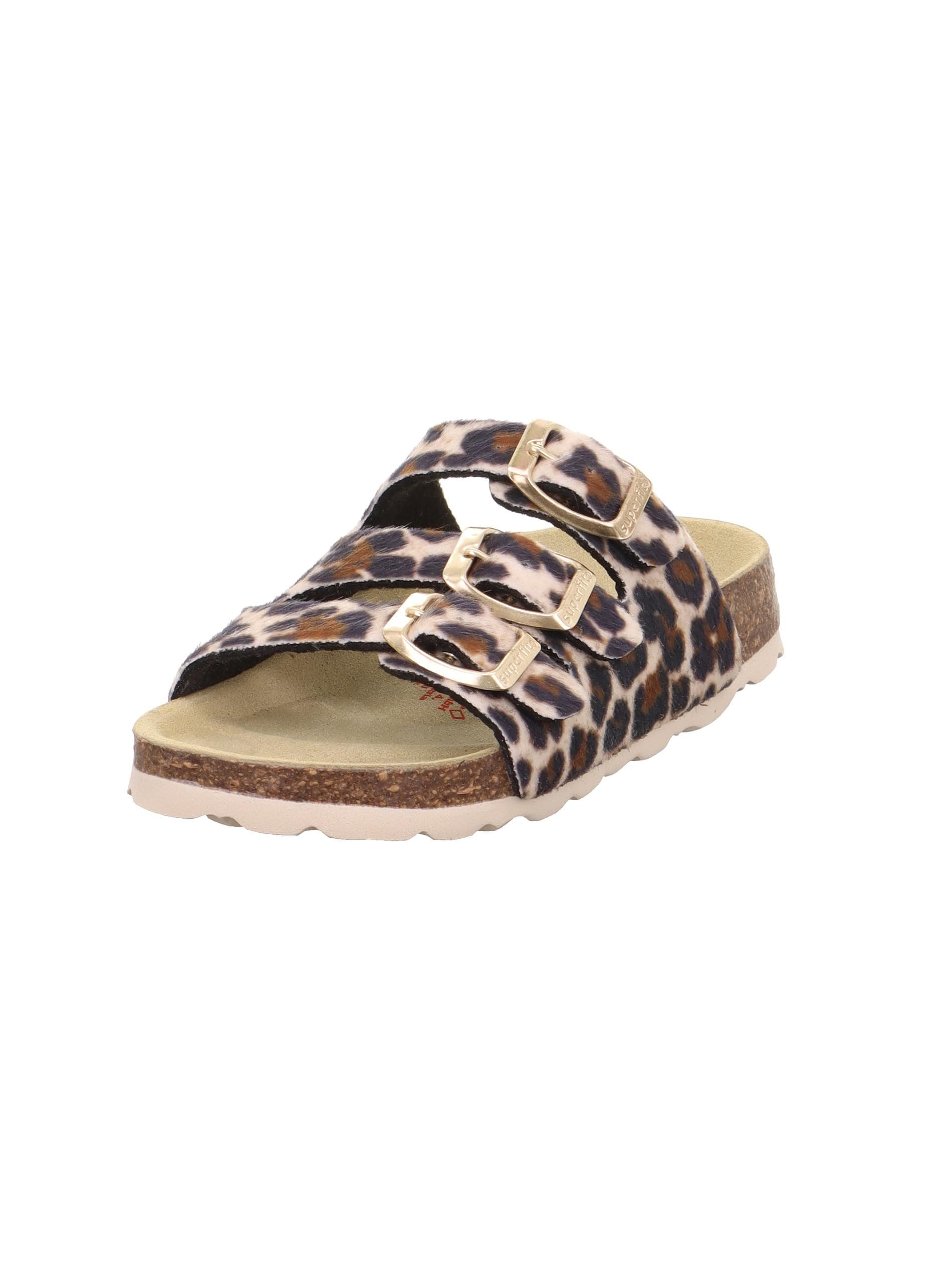 Superfit Mädchen FussbettpantoffelHausschuh 34 EU Beige Mehrfarbig 4000 Angebot bei HelloDeals