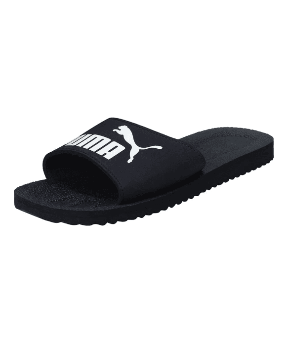 PUMA Unisex Adults' PURECAT Slides 43 EU Peacoat White Angebot bei HelloDeals