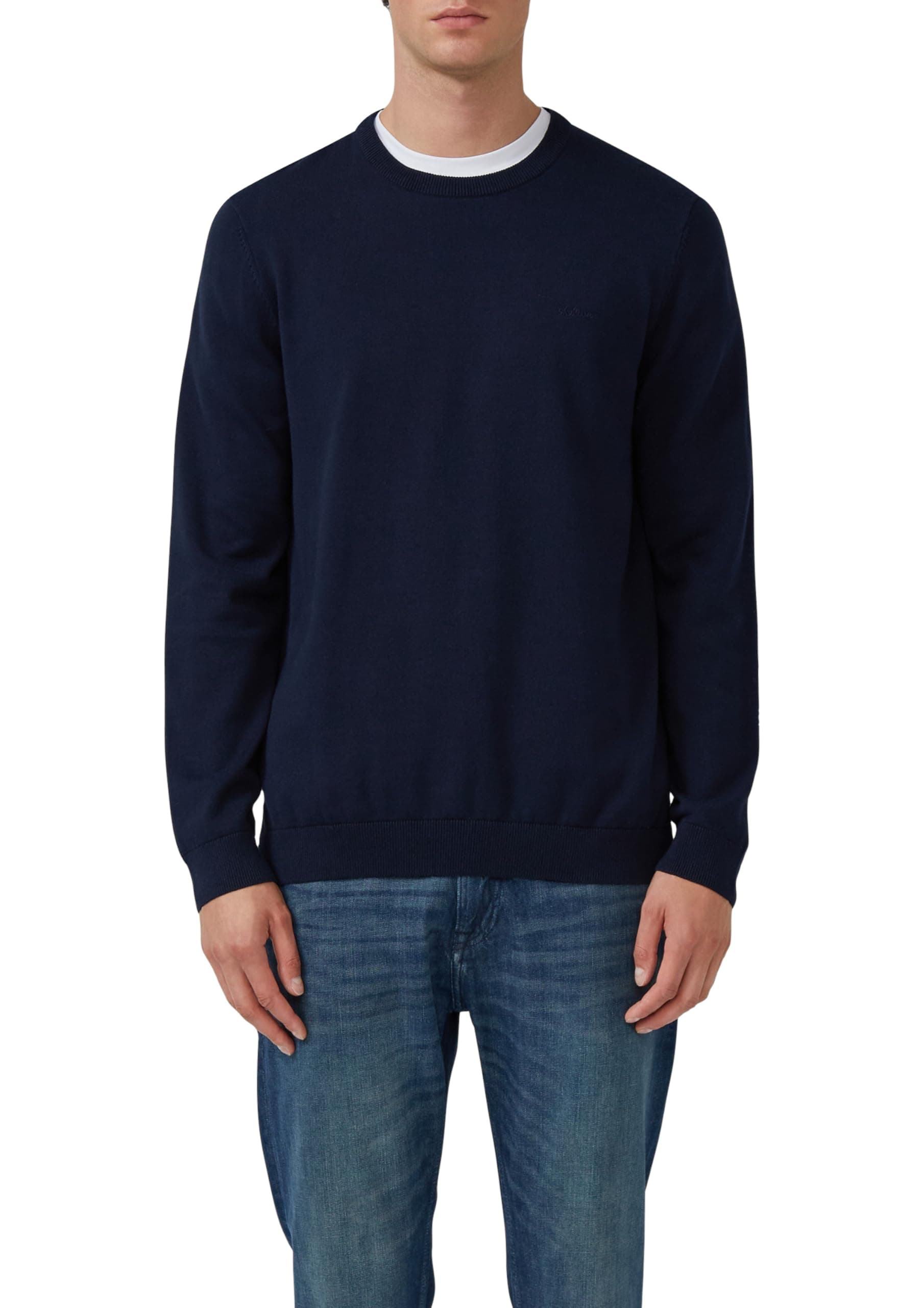 s.Oliver 2-er Pack Strickpullover M 59x0_navy Angebot bei HelloDeals