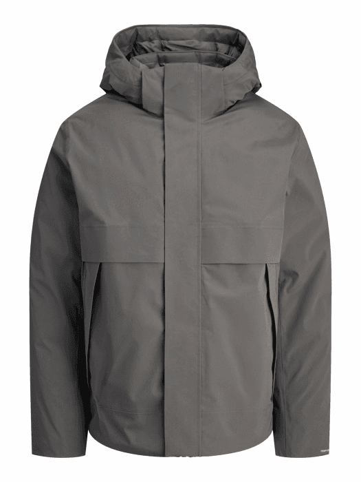 JACK & JONES Male Gefütterte Jacke Gefütterte Jacke XL Volcanic Ash Angebot bei HelloDeals