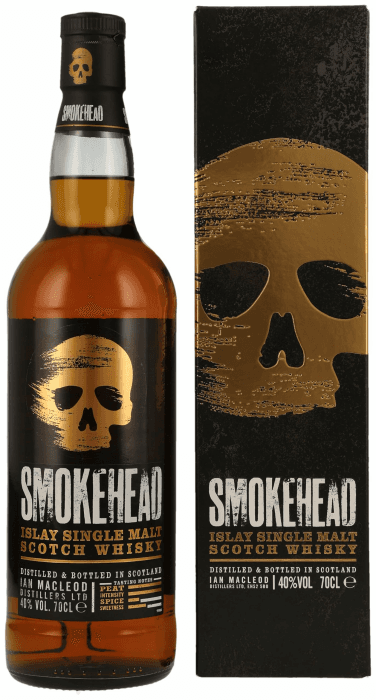 Smokehead Original Islay Single Malt Scotch Whisky | intensiv rauchig & süffig | Preis-Leistungs-Tipp | 40% vol. | 700 ml Angebot bei HelloDeals