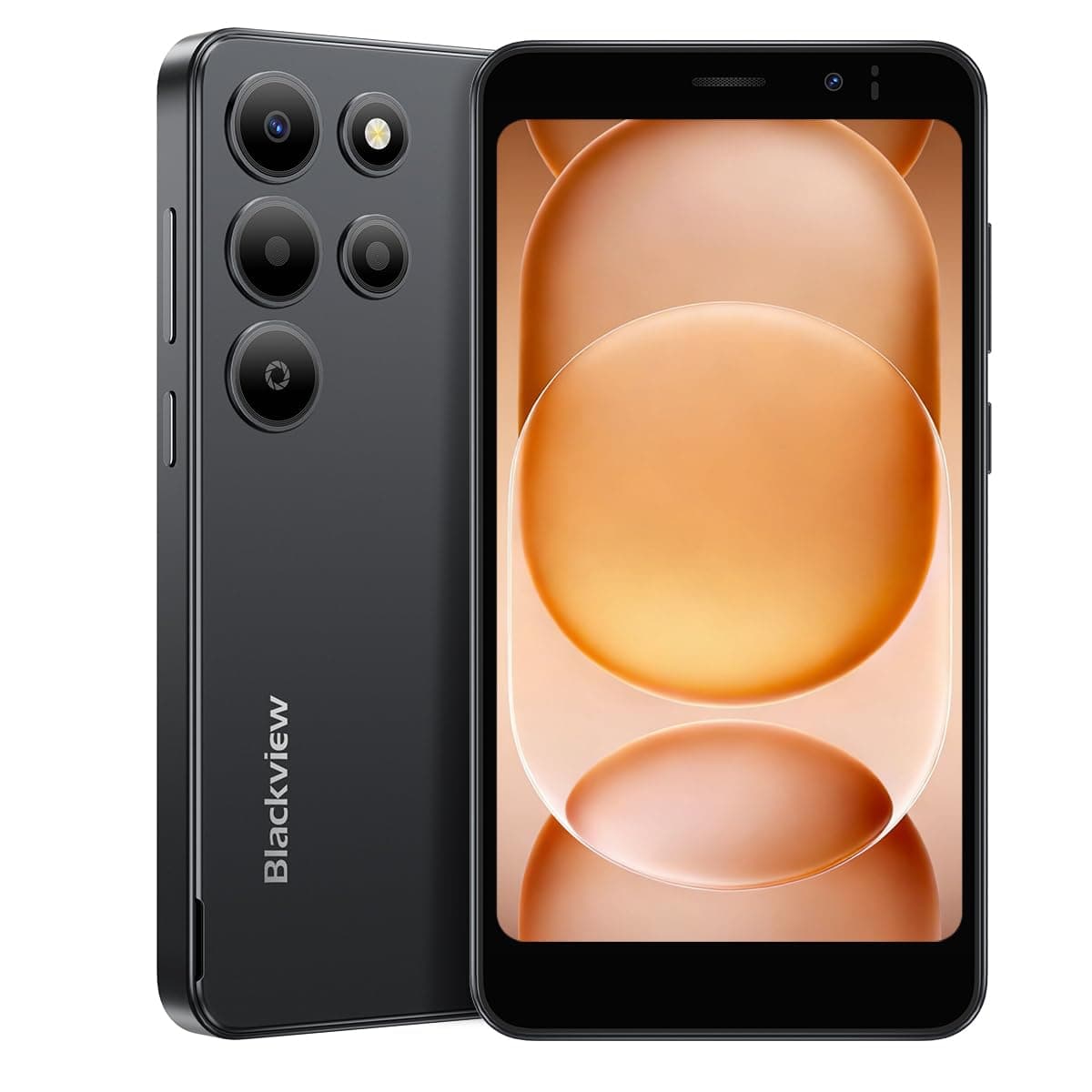 Blackview Wave 2C Smartphone Ohne Vertrag, Android 16 Handys, 12GB+32GB/1TB Octa-Core, 5.0" Handy Günstig, 4G Dual SIM/Face ID/GPS/3 ahre Garantie, Schwarz Angebot bei HelloDeals