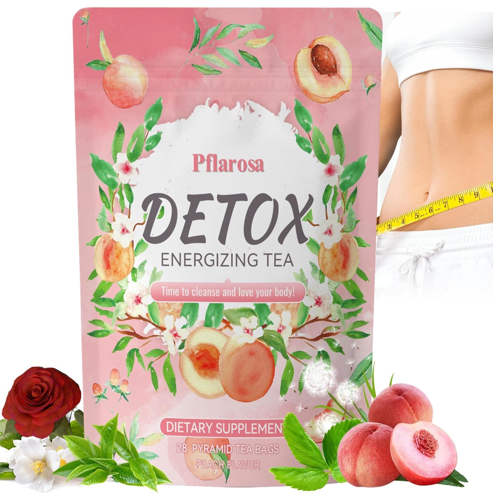 Detox Tee zum Abnehmen – 28 Tage Entgiftungskur mit Grüntee, Oolong, Mate & Löwenzahn – Unterstützt Stoffwechsel, Darmreinigung & natürliches Wohlbefinden – Ohne Abführmittel Angebot bei HelloDeals