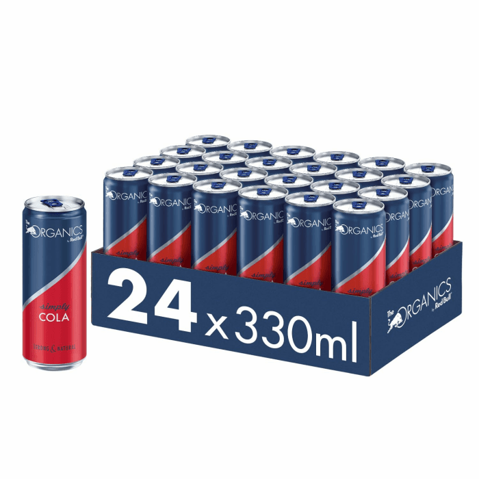 The ORGANICS by Red Bull Simply Cola 24x330ML Angebot bei HelloDeals