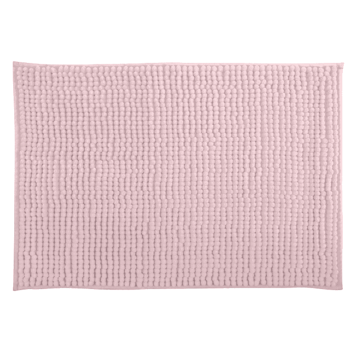 MSV – Chenille-Mikrofaser-Badematte – Langflorig, rutschfest – Maschinenwaschbar – Praktische Aufhängeschlaufe – Optimaler Komfort und Hygiene – Pastellrosa – Einzelmatte – 40 x 60 cm Hellrosa 60 x 40 cm (Rechteckig) Angebot bei HelloDeals