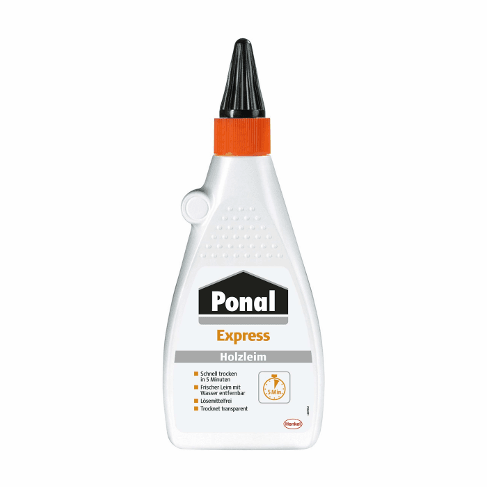 Ponal Express Holzleim, schnell trocknender Leim, wasserfest, 1x550g 550g Holzleim Single Angebot bei HelloDeals
