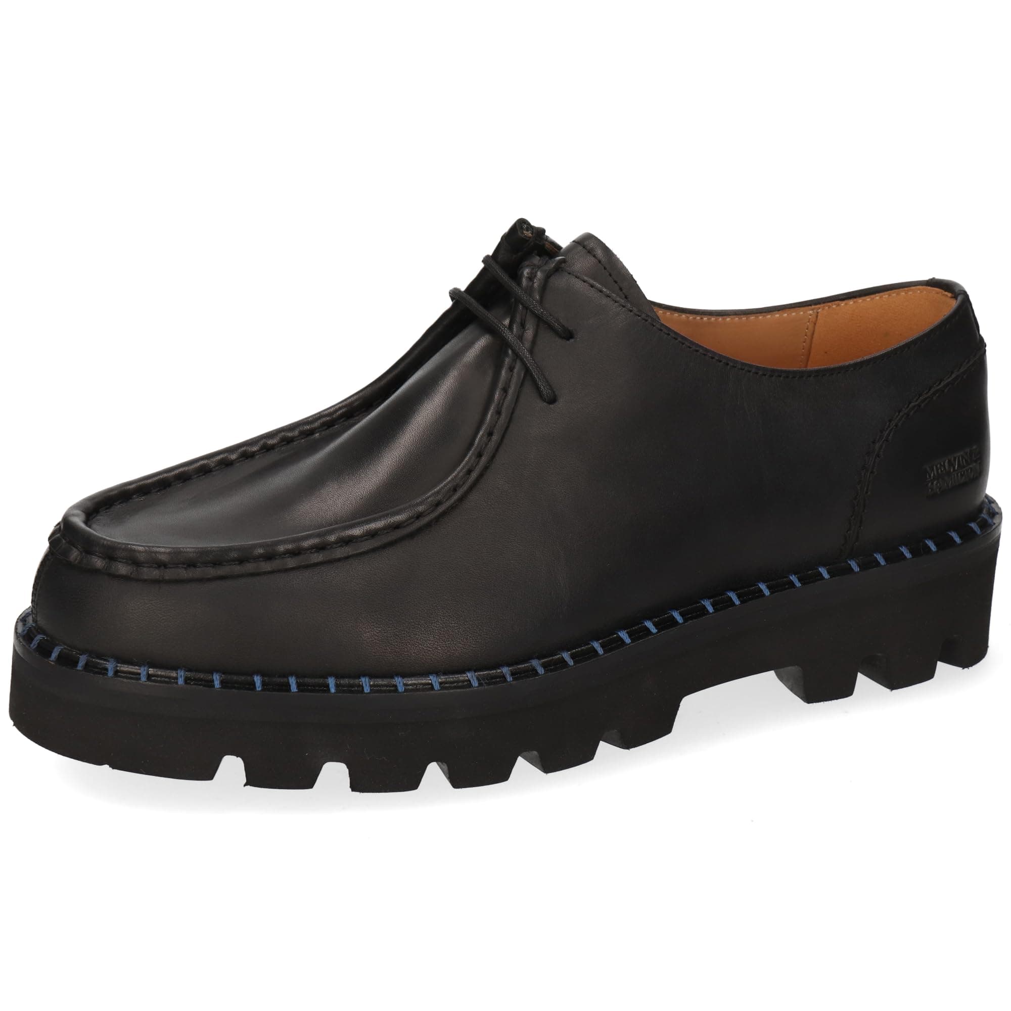 Melvin & Hamilton Derby Schuhe Herren Brody 2 44 EU Schwarz Angebot bei HelloDeals