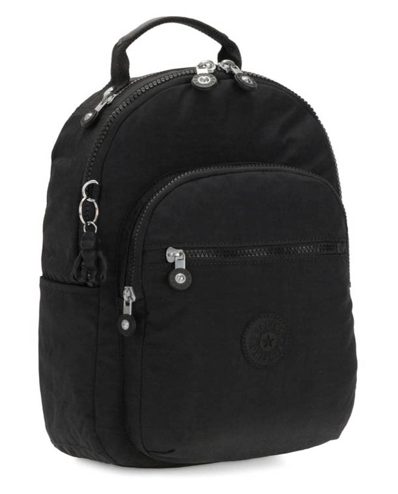 Kipling SEOUL S, Kleiner Rucksack mit Laptop-Schutz 13 Zoll, 35 cm, 14 L, 0.50 kg, Black Noir Angebot bei HelloDeals